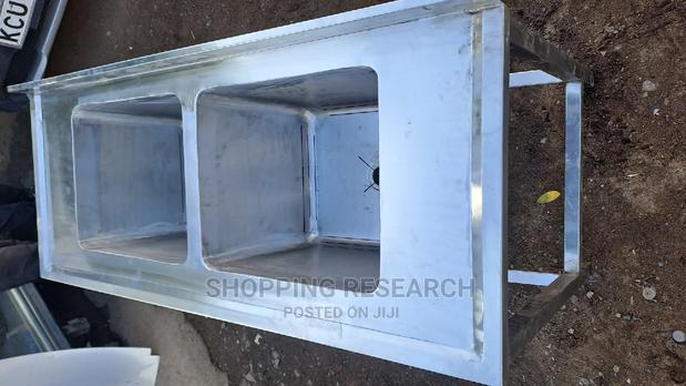 Laundry Sink Stainless Steel Deep Bowl Capacity All Sizes - thumbnail 4