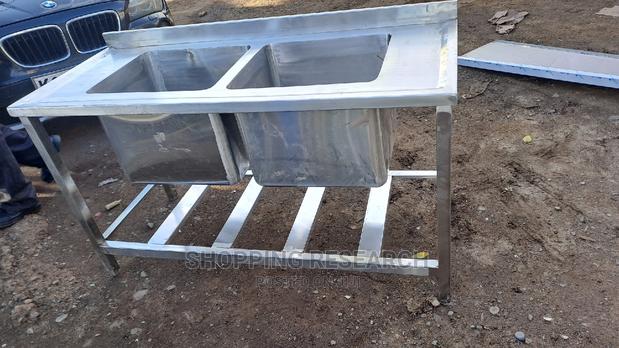 Laundry Sink Stainless Steel Deep Bowl Capacity All Sizes - thumbnail 5