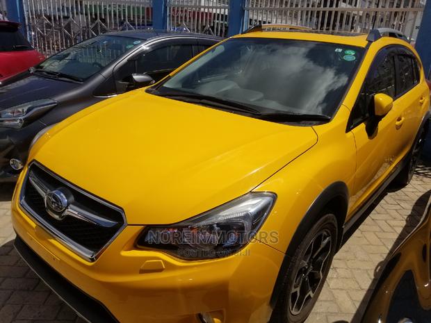Subaru XV 2015 Yellow - thumbnail 2