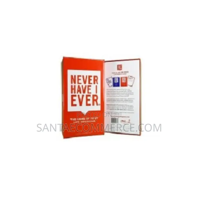 Never Have I Ever Cards Party Game