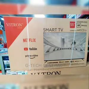 Vitron 55inch Smart Webos Youtube, Netflix Led Frameless Tv