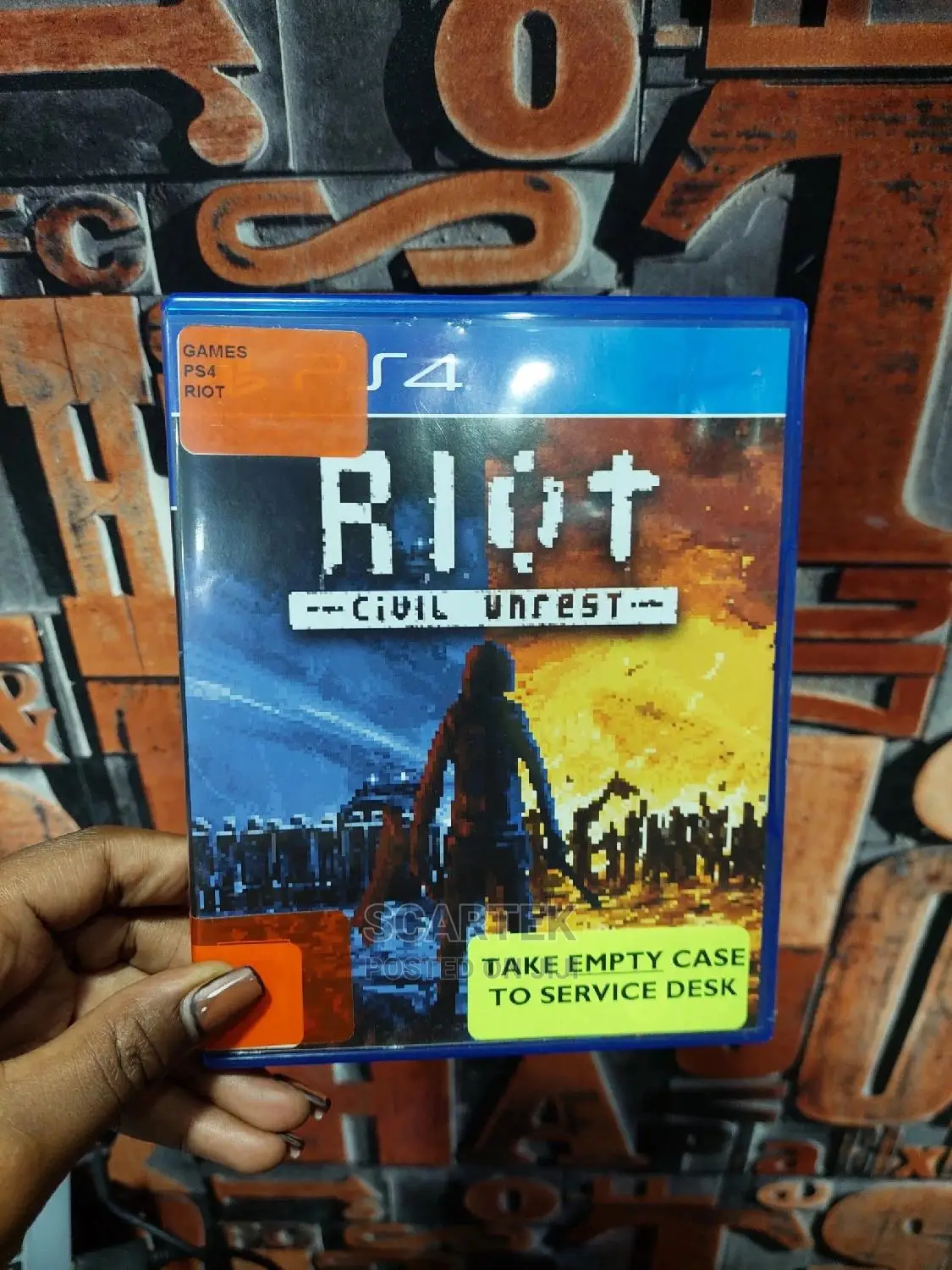 Ps4 Riot Civil Unrest (Used)
