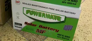 Powermate Solar Battery 100ah