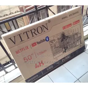 Vitron 50 Inches Smart Android Digital Tv Bluetooth Enabled.