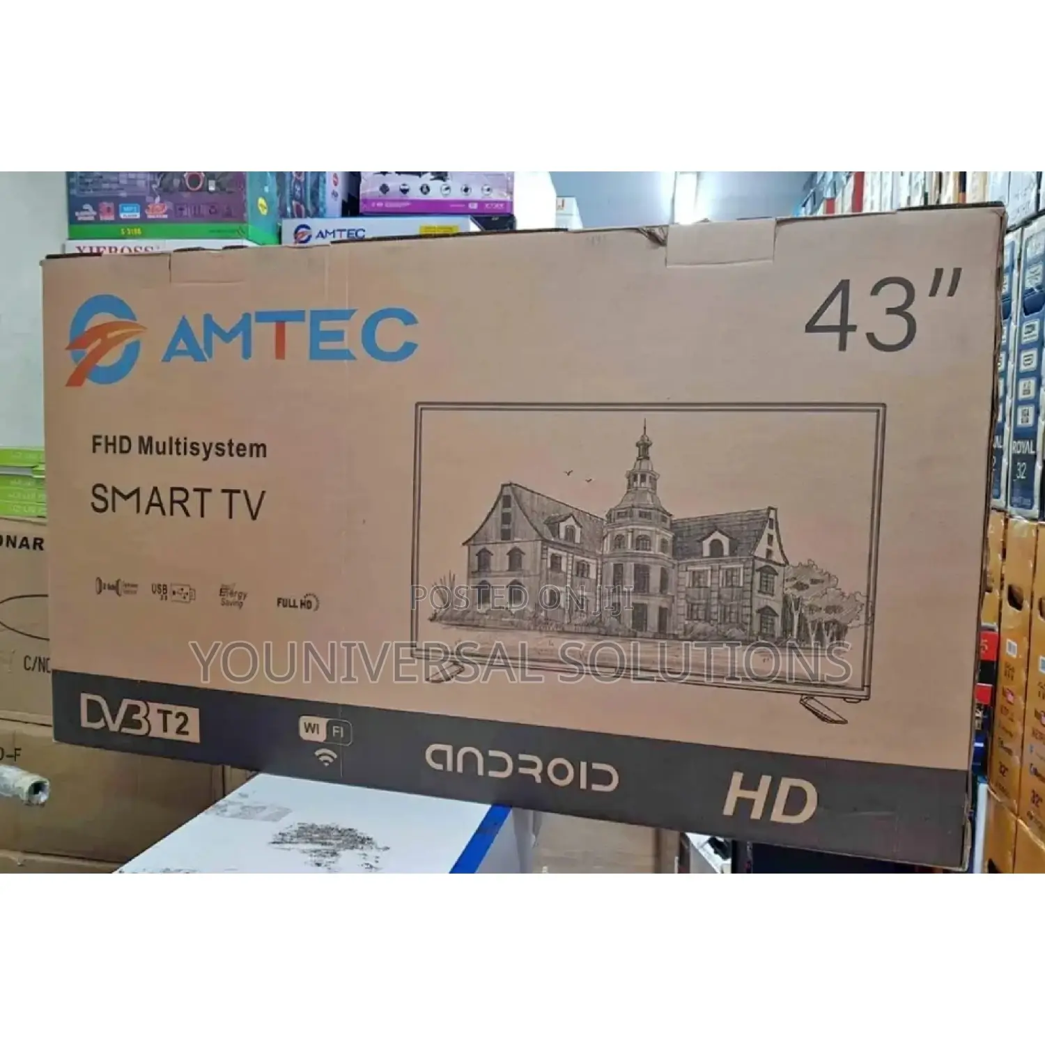 Amtec 43 Inches Smartandroid Digital Tv.