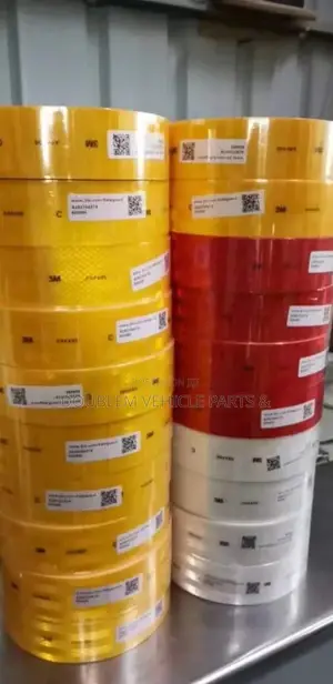 Reflective Strips Wirh Gum 3m /50m for Truck,Bus,Trailer,Matatu,Lorry