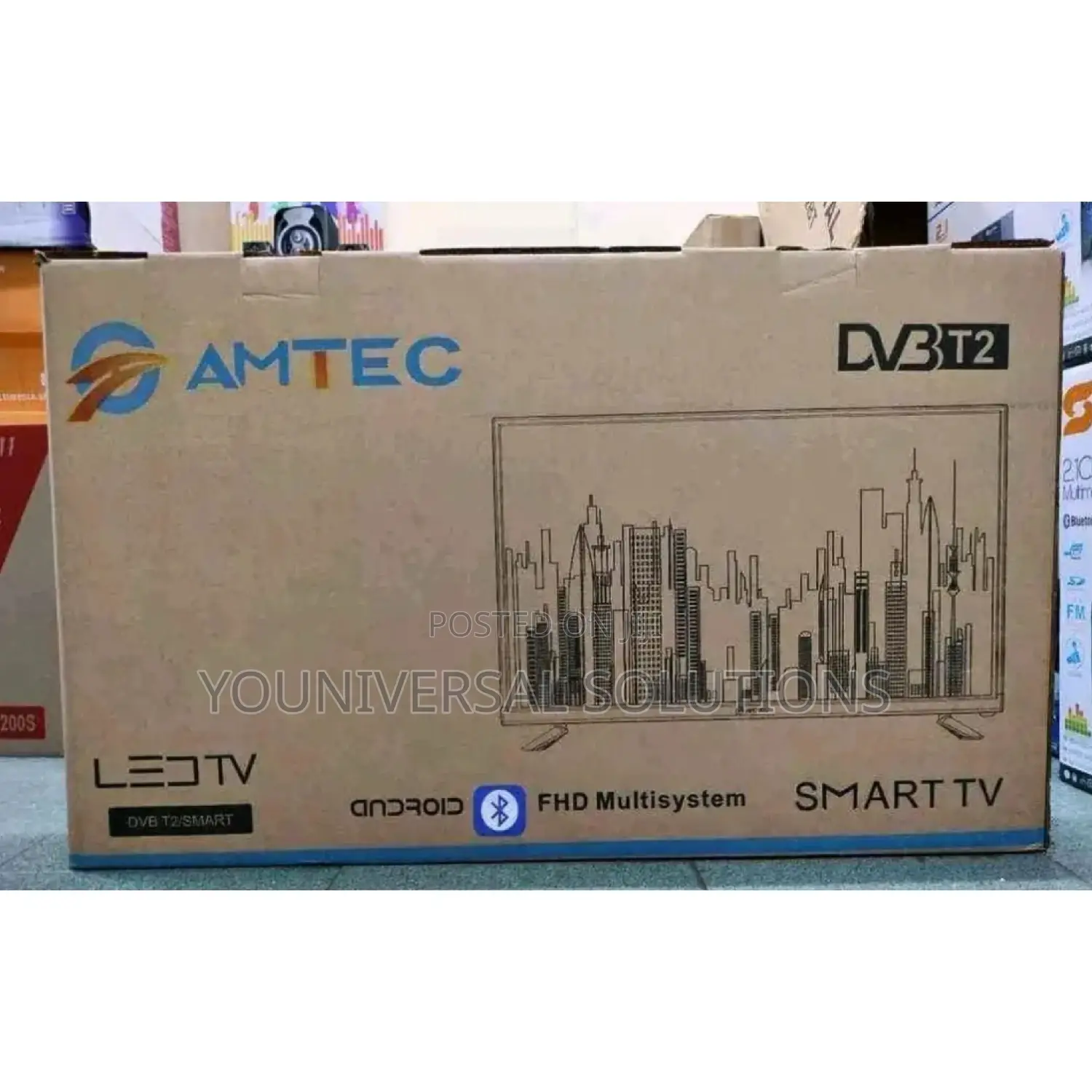 Amtec 40 Inches Smart Android Tv.
