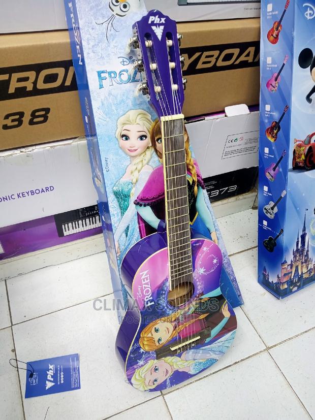 Acoustic Guitar Purple - main view