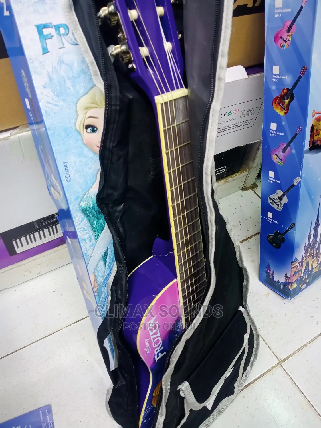 Acoustic Guitar Purple