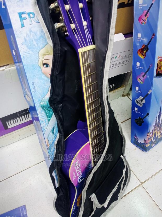 Acoustic Guitar Purple - thumbnail 3