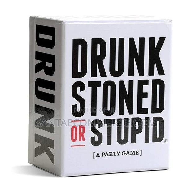 Drunk Stoned Or Stupid Party Game - main view