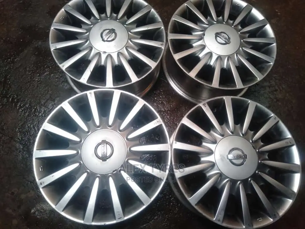 Size 16 Inches Nissan Teana Sport Rims Set X Japan