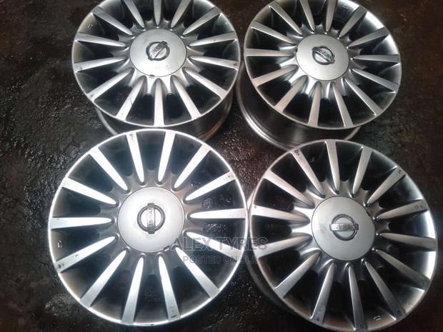 Size 16 Inches Nissan Teana Sport Rims Set X Japan