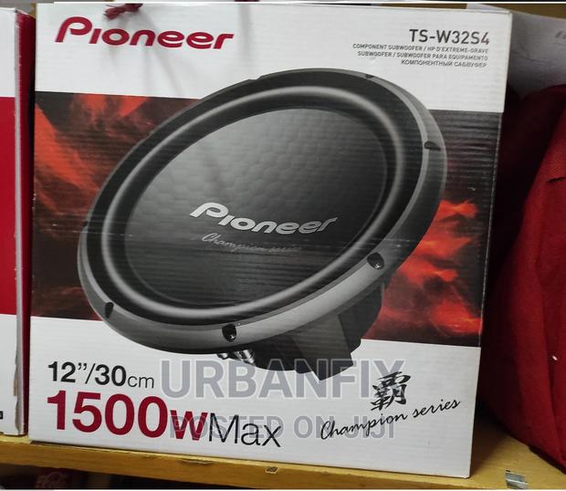 12 Inch Pioneer 1500 Watts Bass Subwoofer