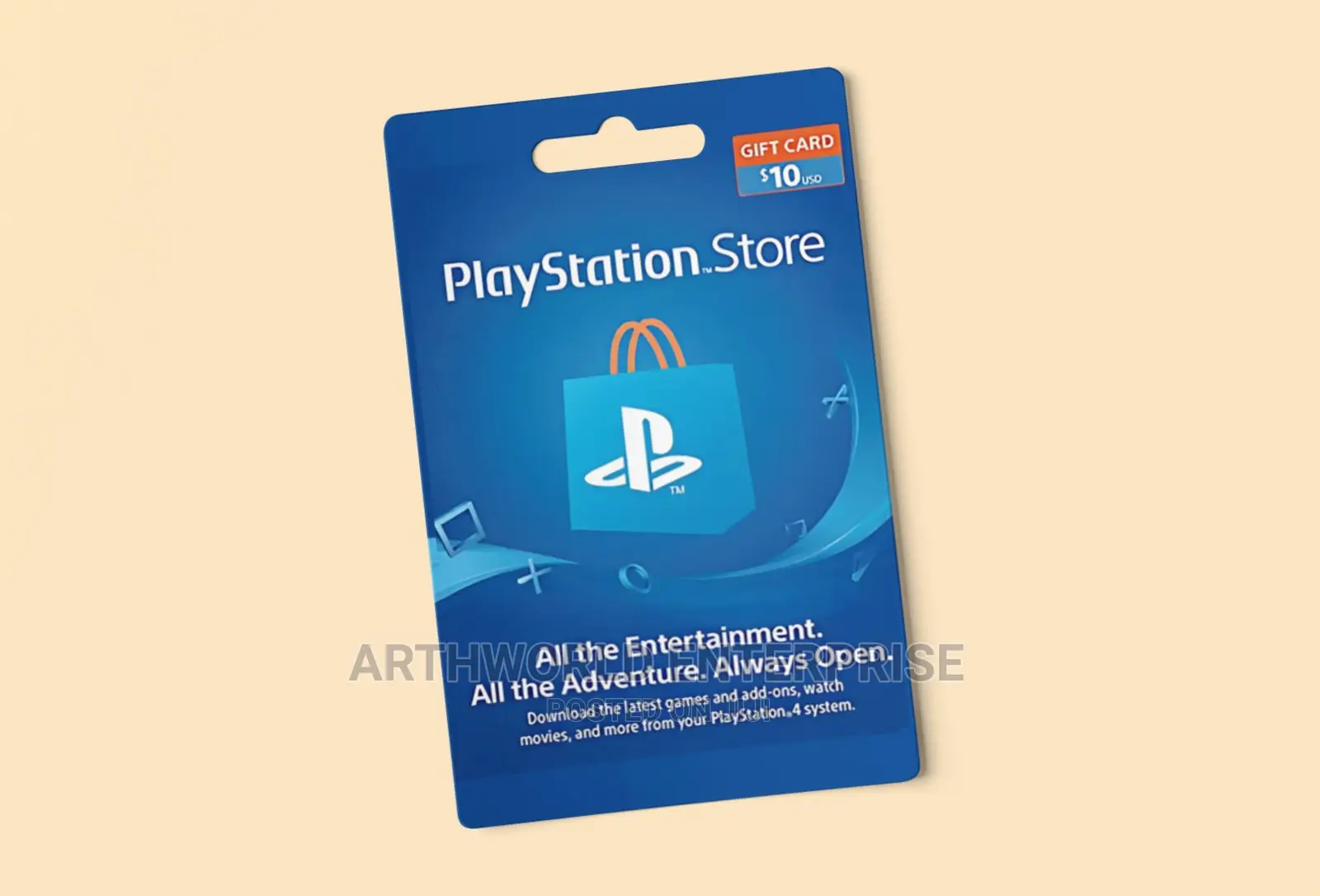 10 USD Top Up - Playstation Gift Card (PSN)