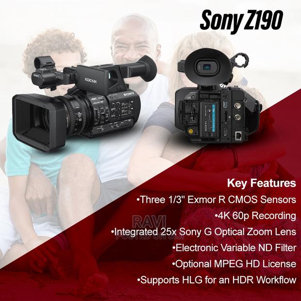 Sony Video Camera Z190 - main view