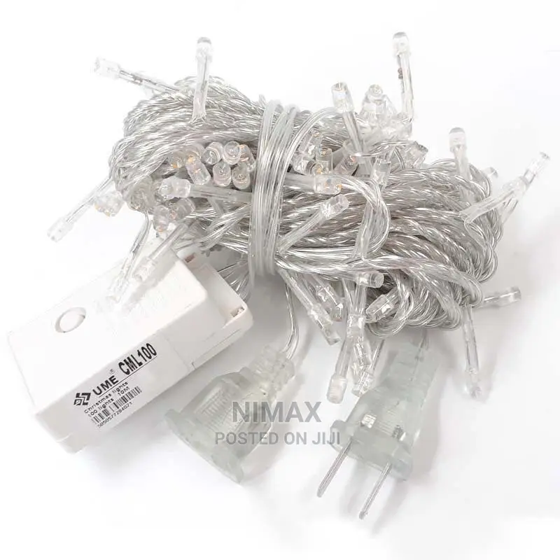 100 LED 10M String Light Christmas Lights (White Warm)