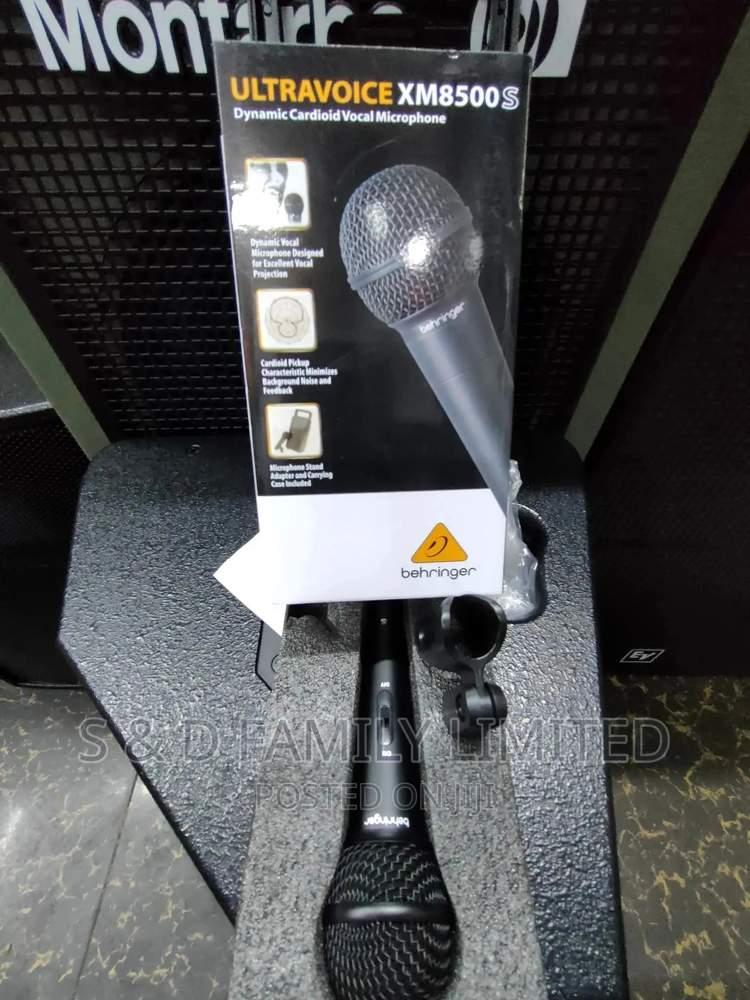 Behringer Ultravoice Xm8500s