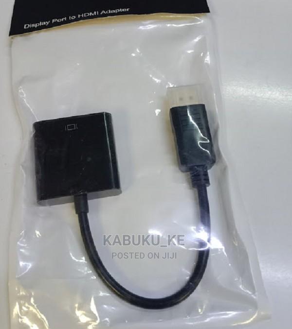 Displayport to HDMI Adapter Cable Black - main view