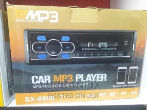 Car Radio With Bluetooth, Fm, Usb, Aux