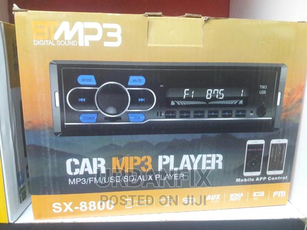 Car Radio With Bluetooth, Fm, Usb, Aux