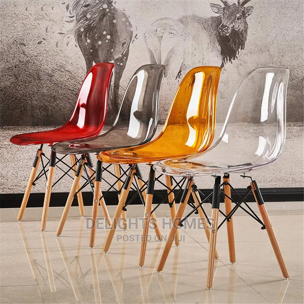 Acrylic/Clear Eames Chairs