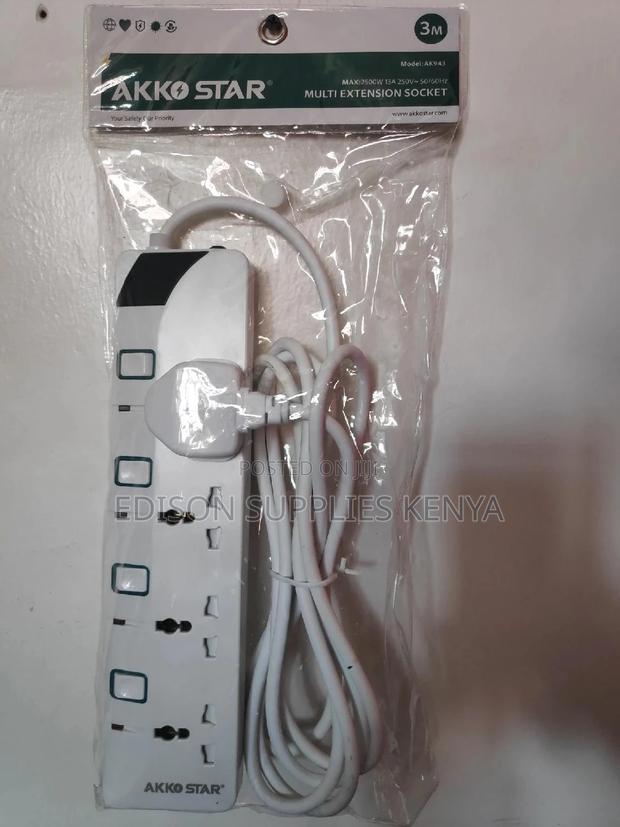 Extension Cable Akko Star 4 Way Multiplug Extension Cable - main view