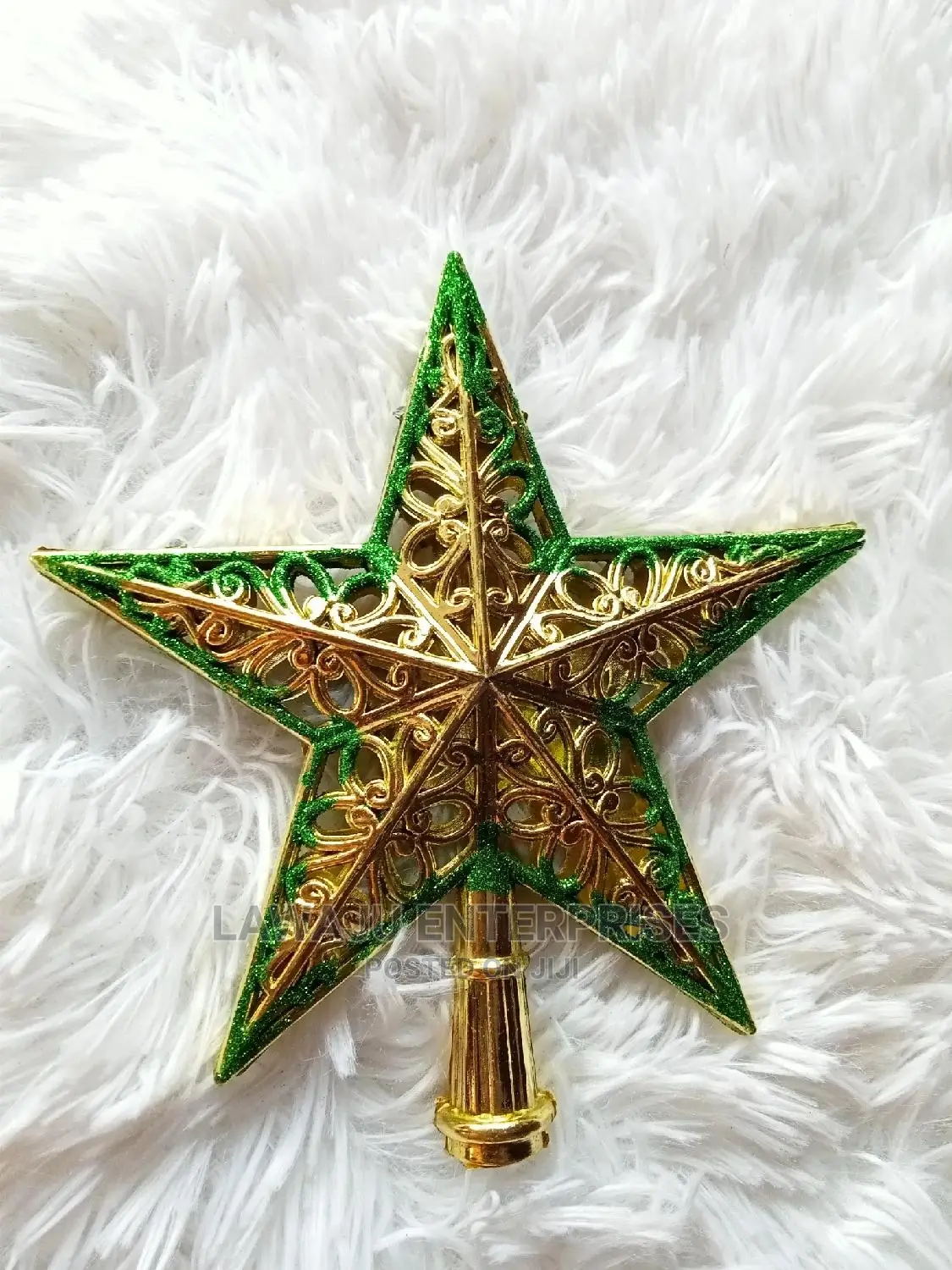Christmas Star - Green/Gold