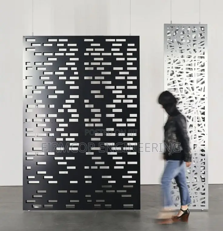CNC Laser Cut Room Divider and Stair Guards