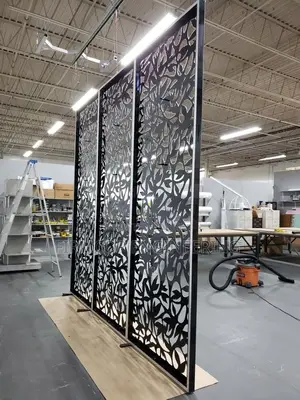 Laser Plama Cut Room Dividers