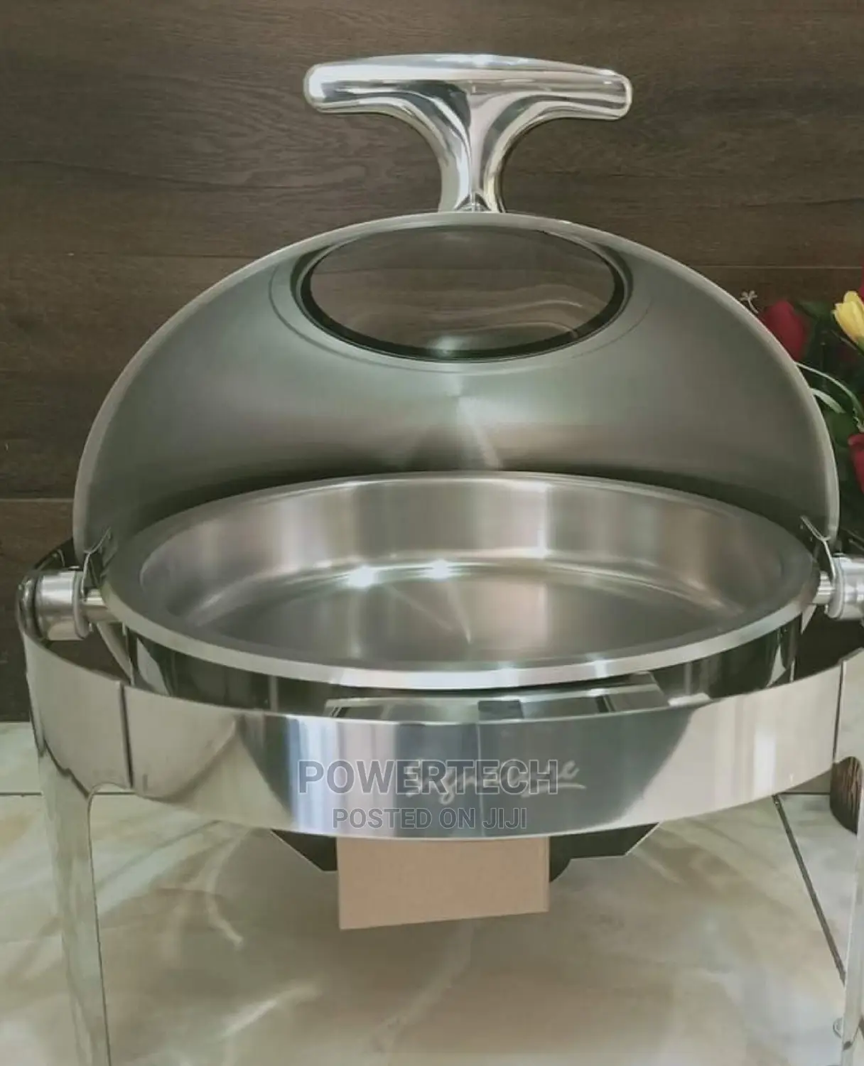 Round Top Chaffing Dishes ;