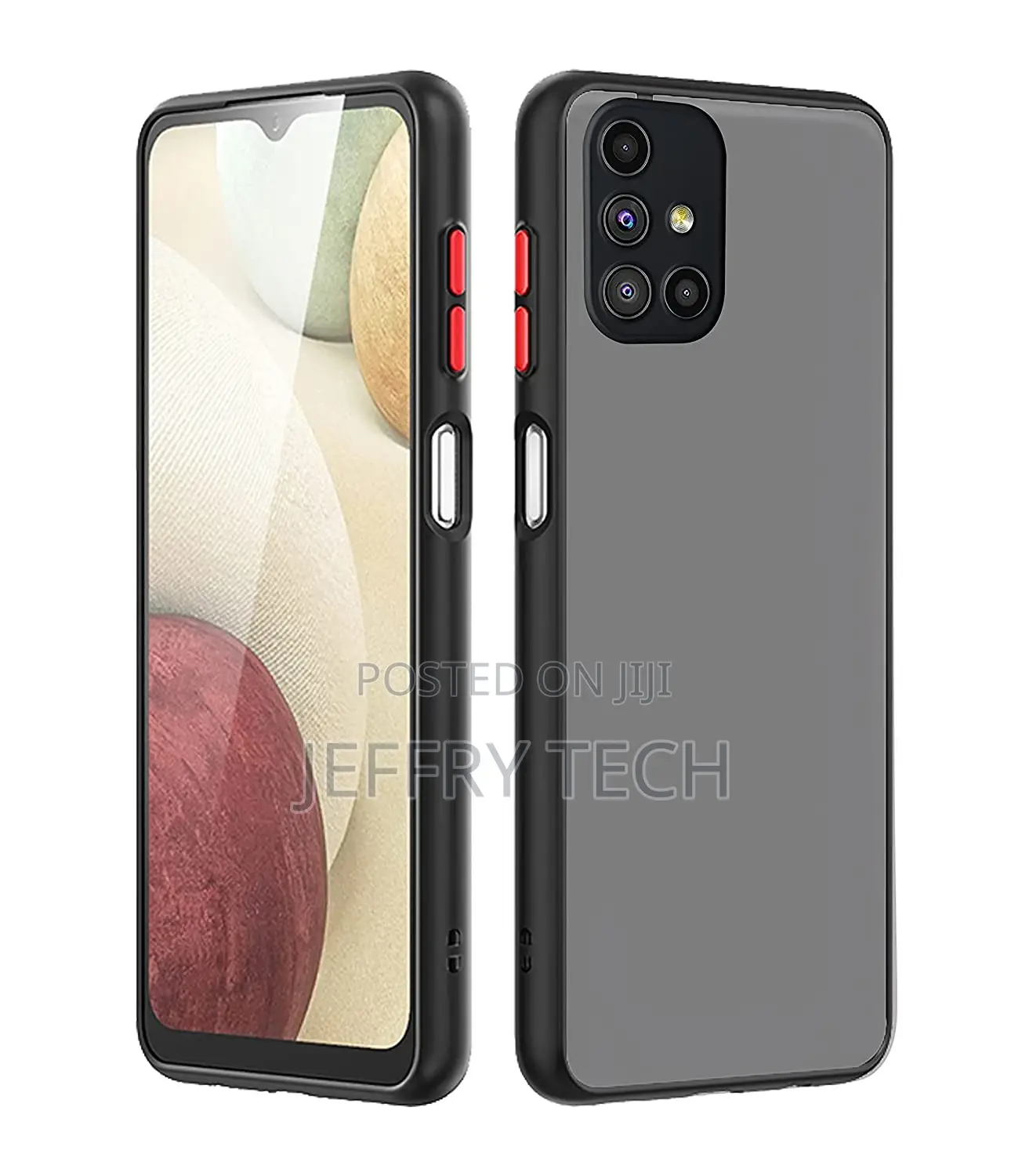 Amsung Galaxy M51 Smoke Cover Protective Shockproof Matte Ha