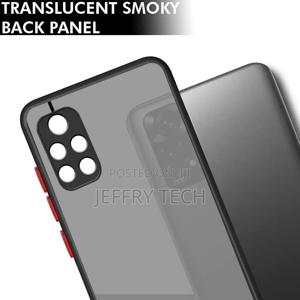 Smoke Back Cover Case for Redmi Note 11 / Note 11s | Translu