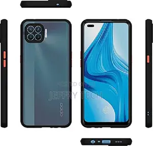 Camera Protection Case Cover for Oppo F17 Pro - Black