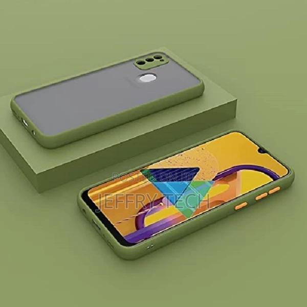 (Camera Protection Matte Case Cover for Samsung Galaxy M30s - thumbnail 2