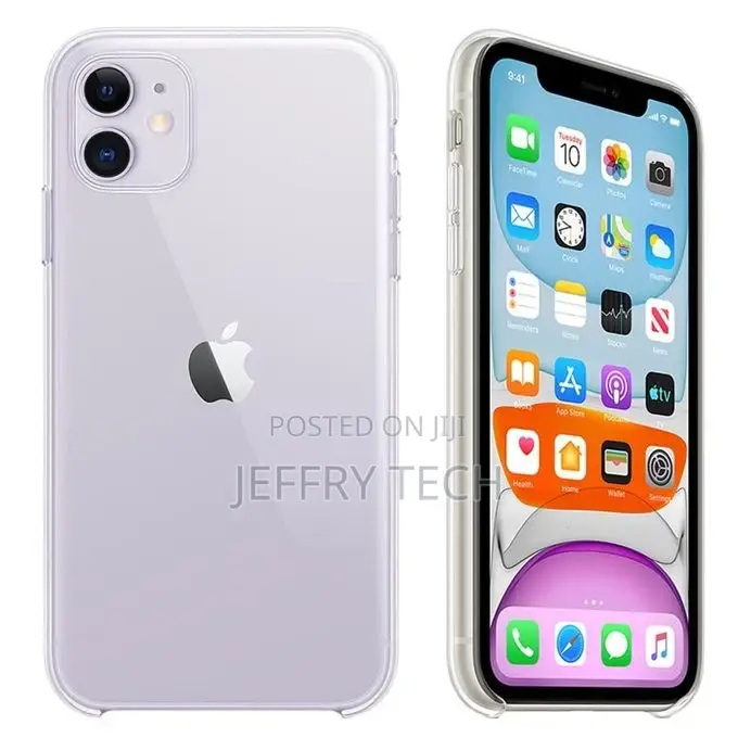 Case for iPhone 11 and 1 Glass Screen Protectors - Crystal C