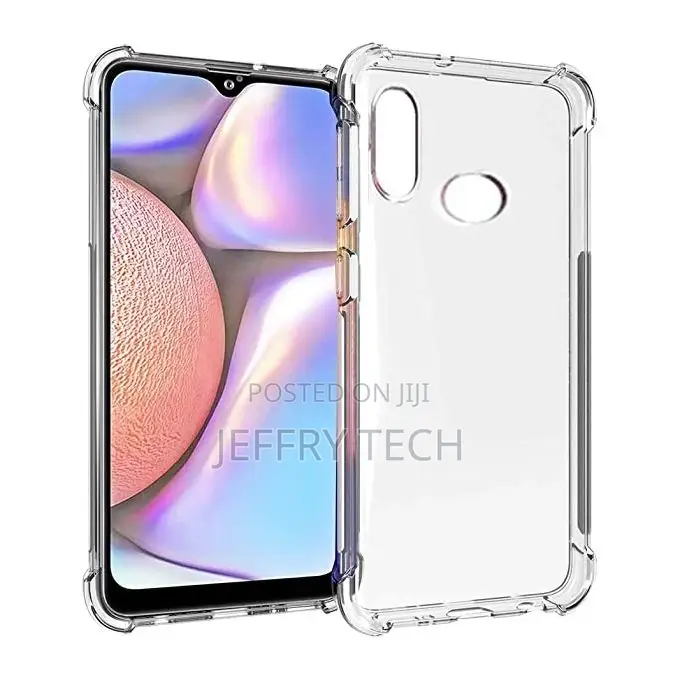 TIYA Case for Samsung Galaxy A10 Clear TPU Four Corners Prot
