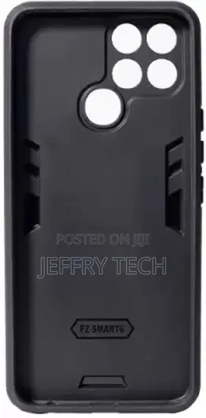 Back Cover for Infinix Smart 6 (Blue, Shock Proof, Pack Of