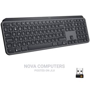 Logitech MX Plus Illuminated Keyboard With Palm Rest-English - main view