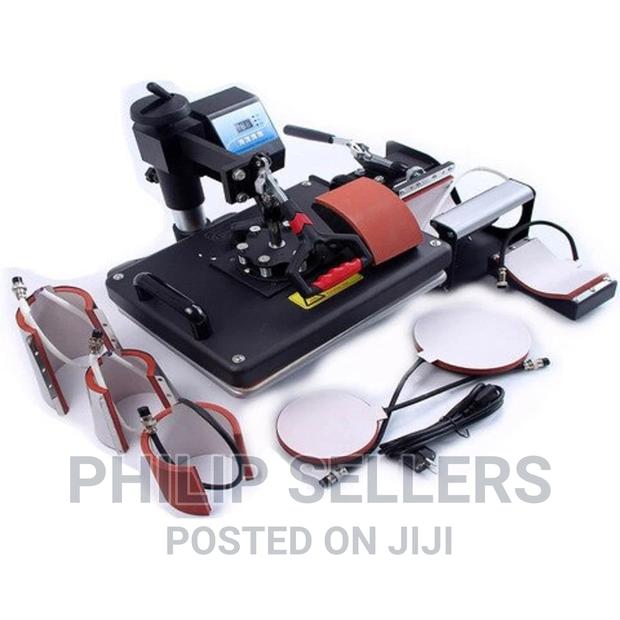 Combo Heat Press Machine (8 in 1),Sublimation Heat Press Mac