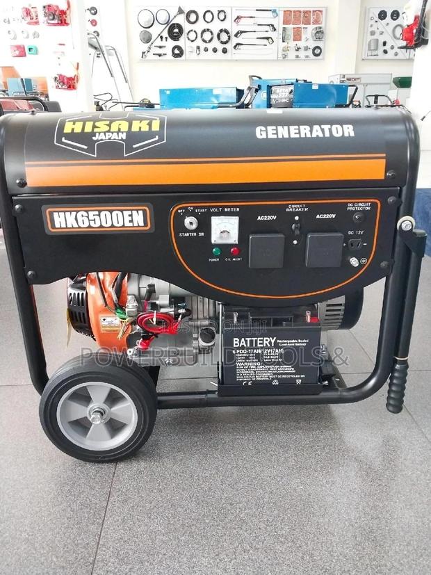 Hisaki 6.5kva Powered Generator. - thumbnail 3