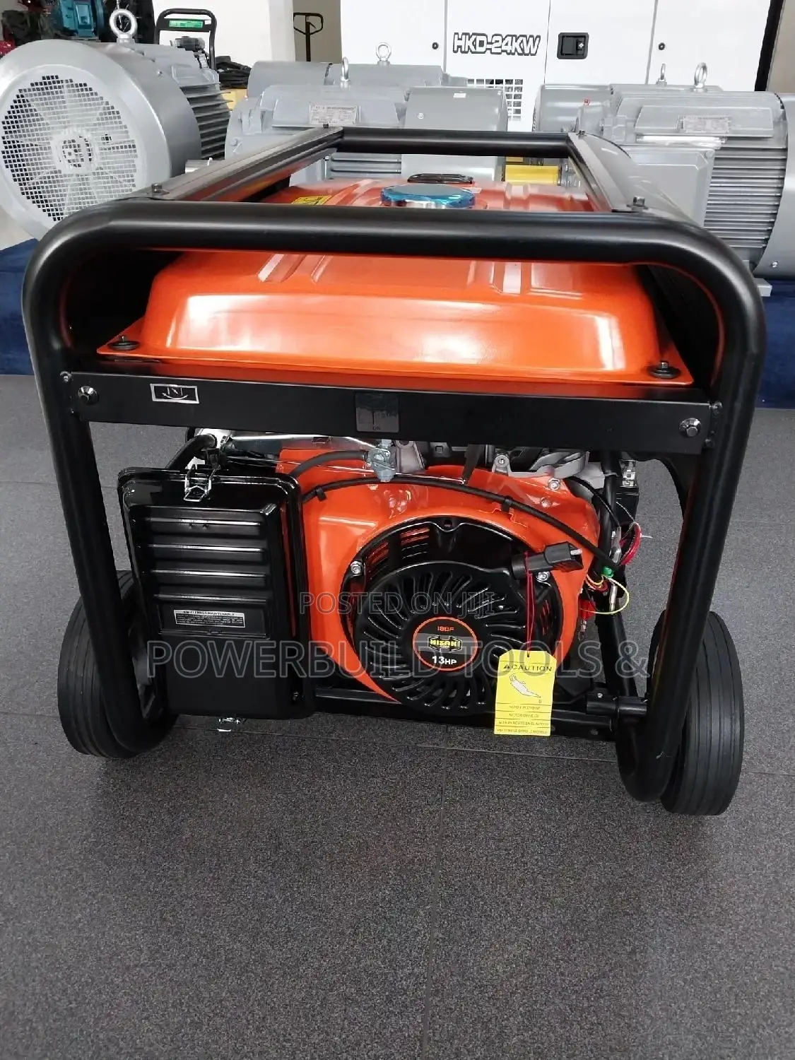 Hisaki 6.5kva Powered Generator.