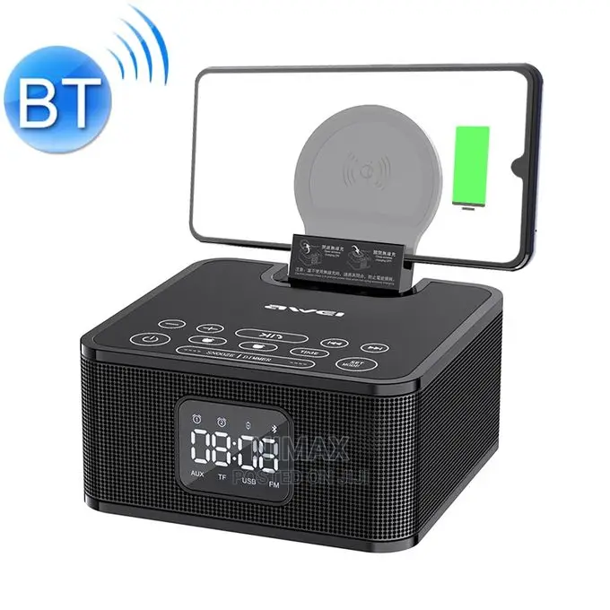 Y332 Wireless Charging Bluetooth 5.0 Speaker, Support Hands