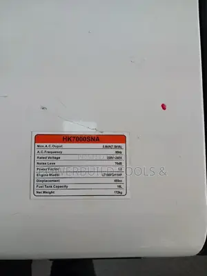 Hisaki 7kva Diesel Generator