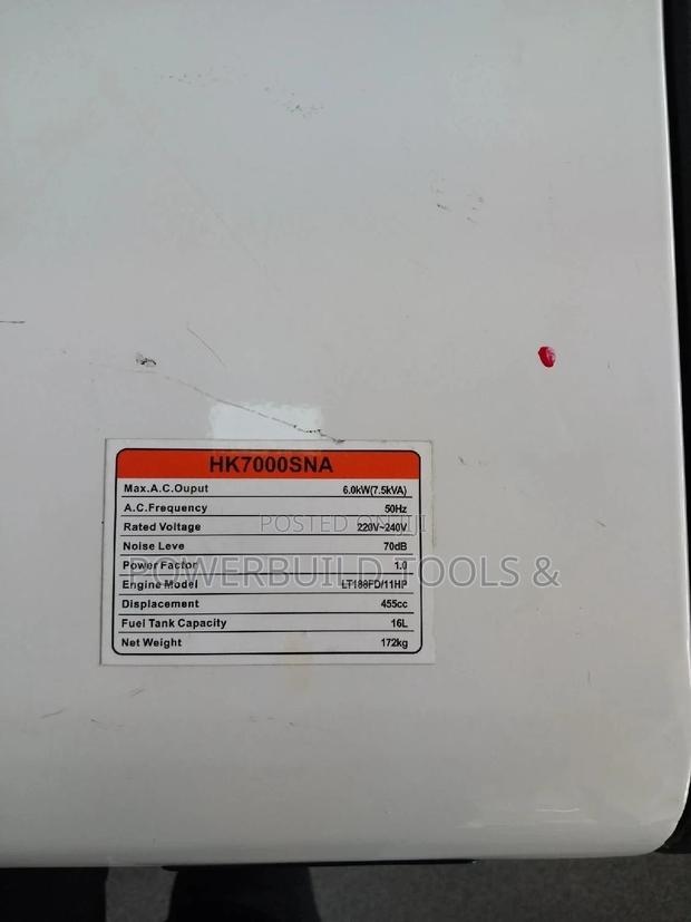 Hisaki 7kva Diesel Generator - thumbnail 3