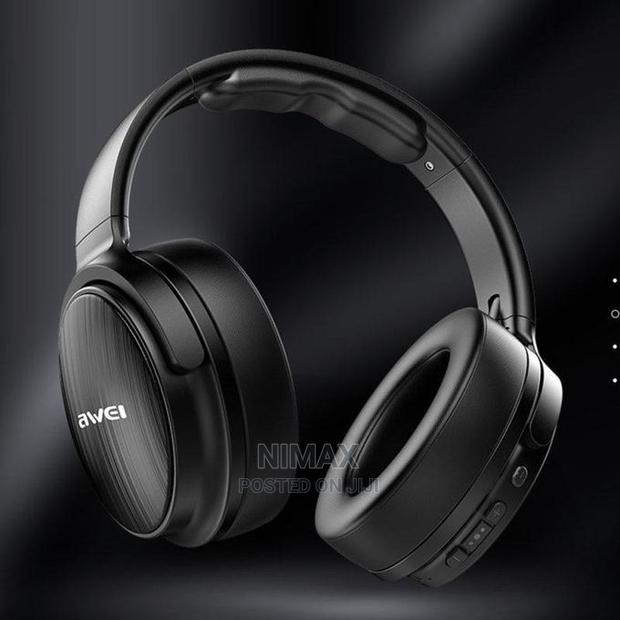 Awei Foldable Bluetooth-Compatible 5.0 Stereo Deep-Black - thumbnail 4