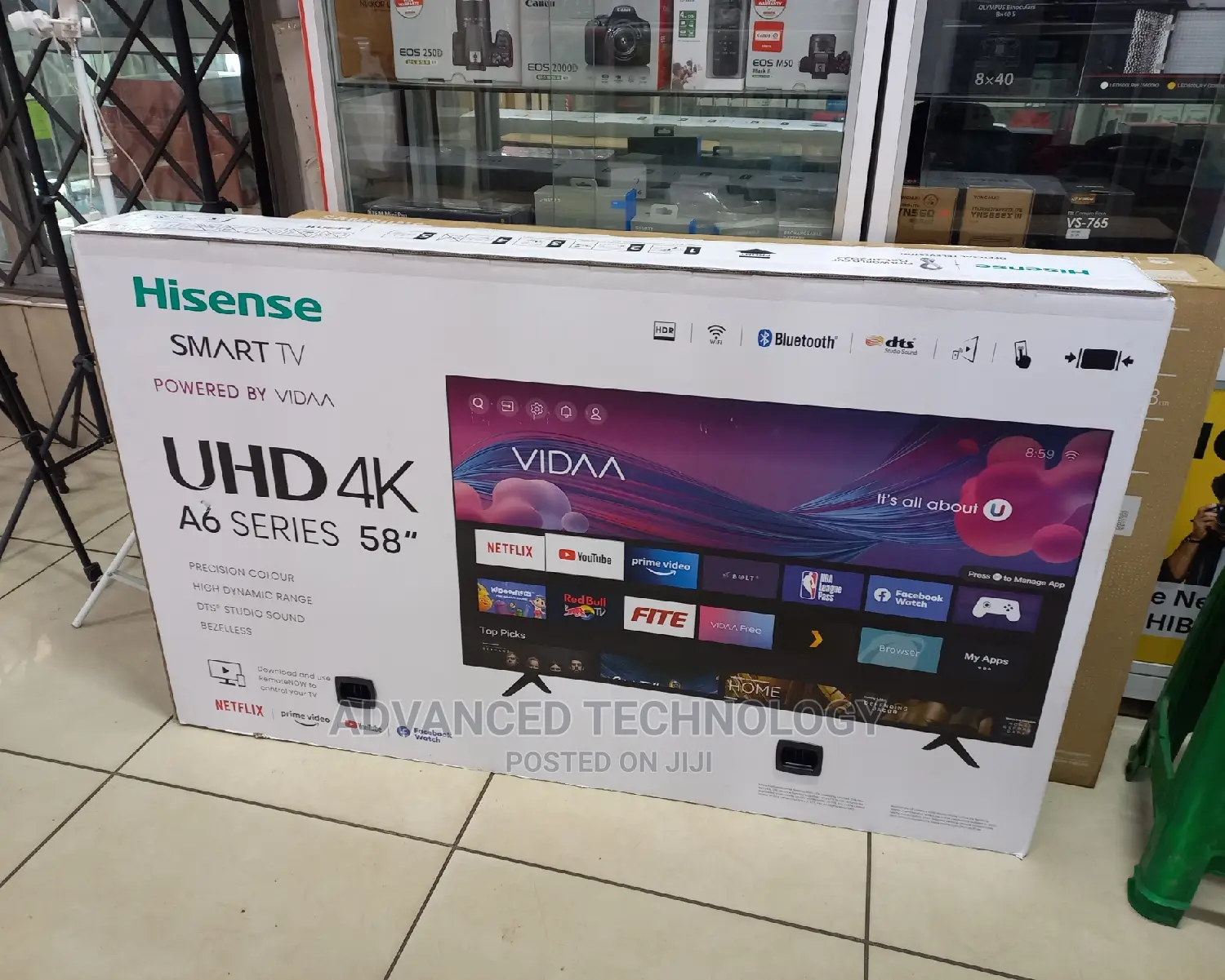 Hisense 58" A6 Series Smart Tv