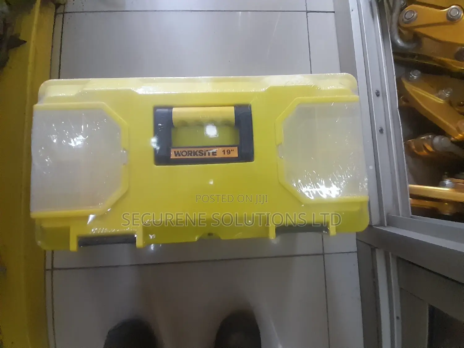 19" Tool Box Plastic Empty With Tray