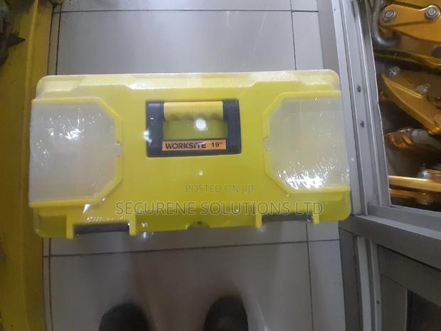 19" Tool Box Plastic Empty With Tray
