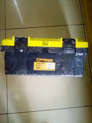 19" Tool Box Plastic Empty With Tray